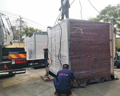 發貨現場
